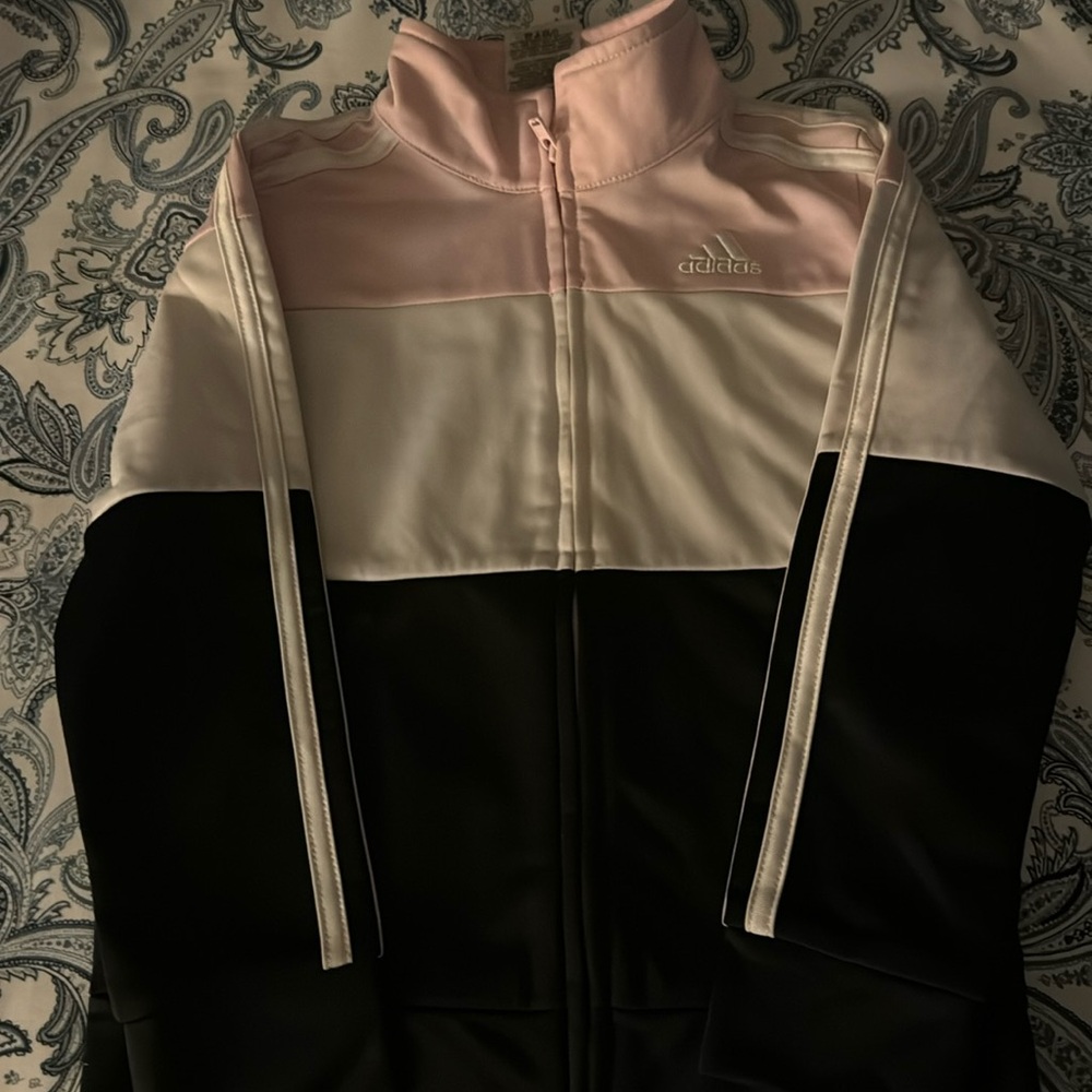 Adidas Girl Track Zip Up
